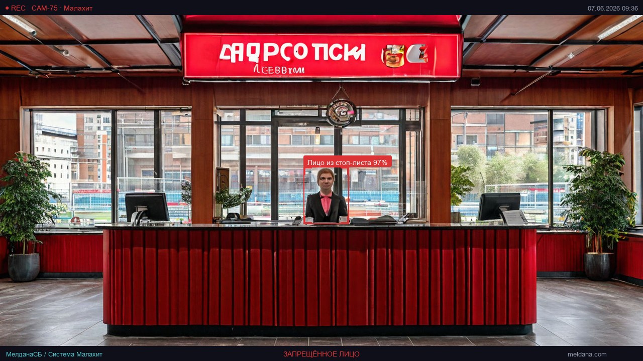 Детекция запрещённых лиц на стадионе в Челябинске — от 4 200 ₽/стадион/мес